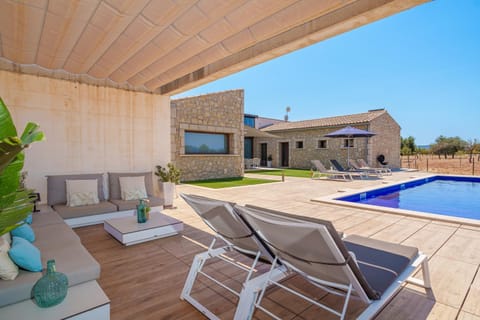 Pool view, sunbed