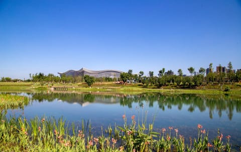 Nearby landmark, Day, Natural landscape, Lake view