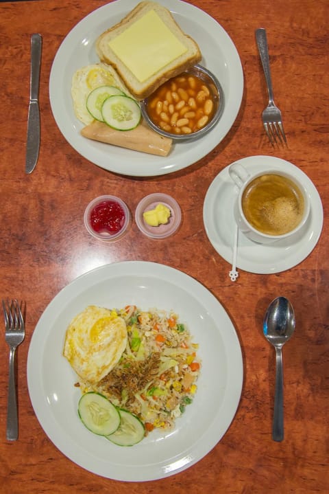 Food close-up, Continental breakfast