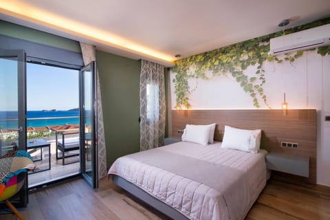 Balcony/Terrace, Seating area, Bedroom, Sea view