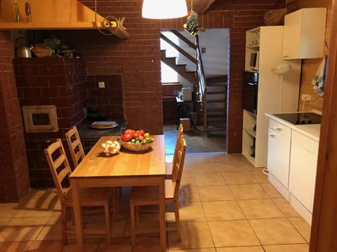 Kitchen or kitchenette, Dining area