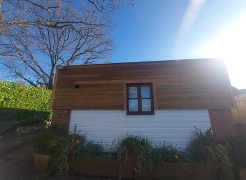Detached studio - Large shower ensuite - Kitchen - Only 3 Miles from Lyme Regis & Charmouth - Free WiFi & Private parking - Pet friendly with small fenced garden Wohnung in East Devon District