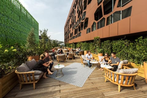 Property building, Patio