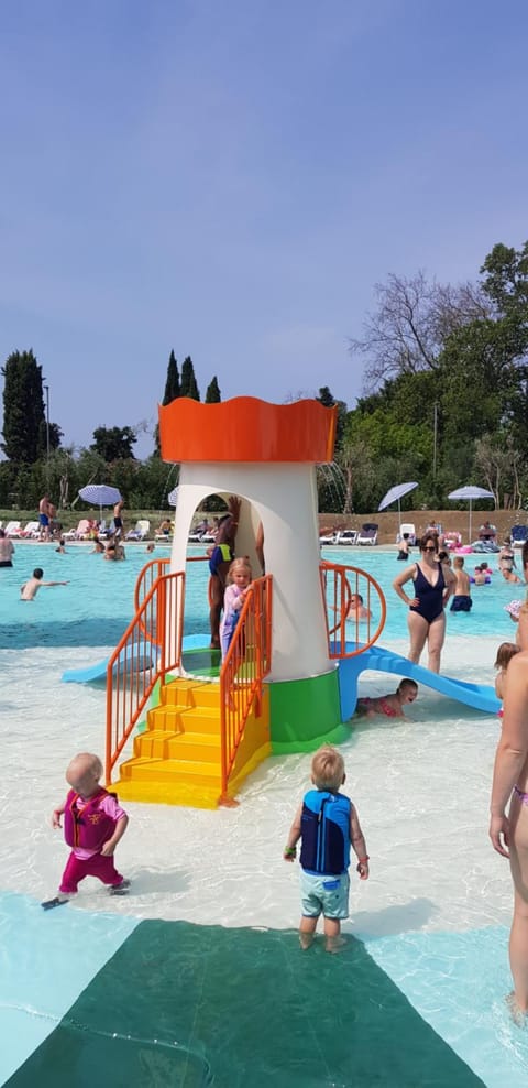 Aqua park, Swimming pool, children, Family