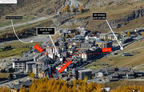 Property building, Skiing, Location
