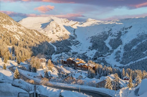 Natural landscape, Winter, Mountain view