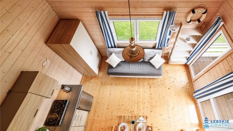 Łebskie Chatki Nature lodge in Leba