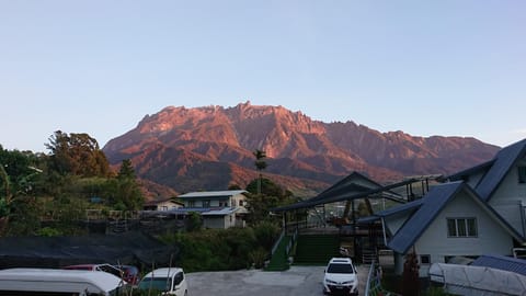 Mountain view, Sunset