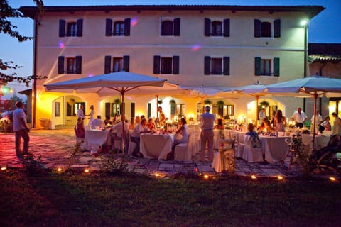 Night, People, Garden view, group of guests