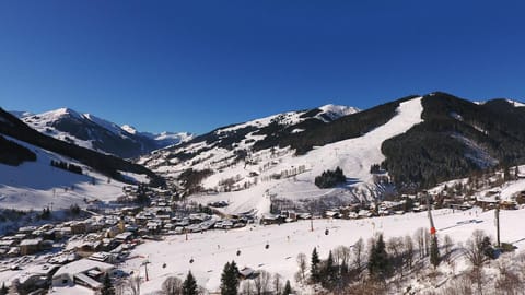 Natural landscape, Winter, Mountain view