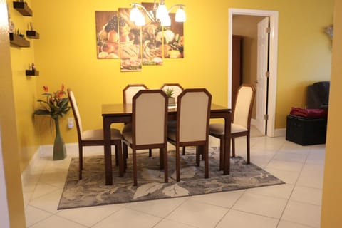 Dining area