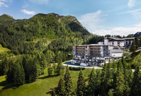 Property building, Natural landscape, Summer, Mountain view
