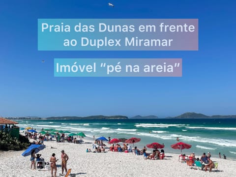 Duplex Miramar - Praia das Dunas - Pé na Areia Casa in Cabo Frio