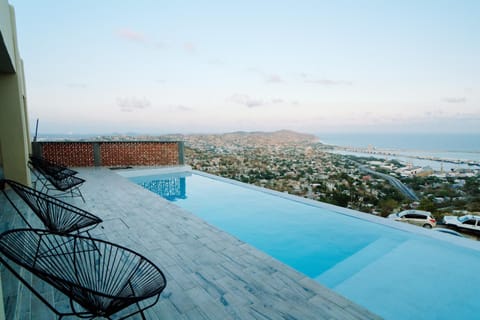 Pool view, Sea view, Swimming pool