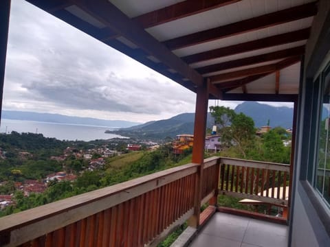 View (from property/room), Balcony/Terrace, Mountain view, Sea view