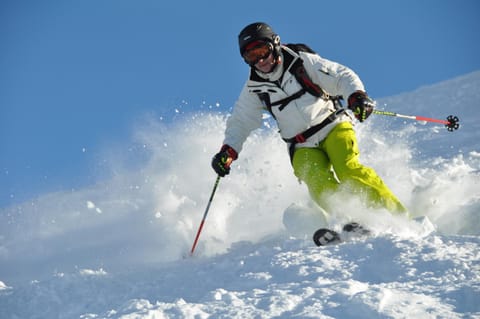 Property building, Winter, Skiing