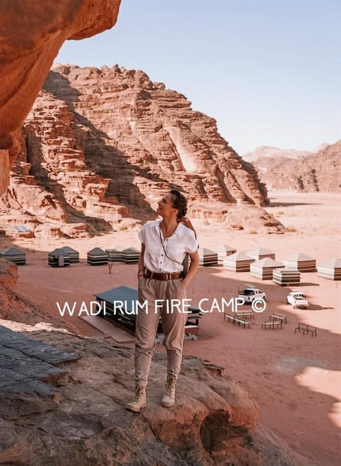 Wadi Rum Fire Camp Camping /
Complejo de autocaravanas in South District
