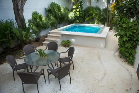 Patio, Day, Night, Garden, Lounge or bar, Swimming pool, Sunrise