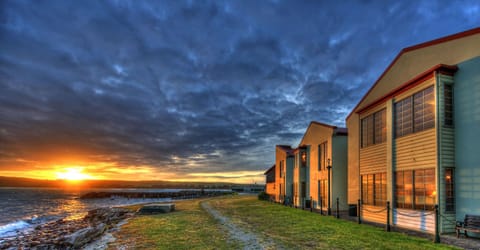 Property building, Sea view, Sunset