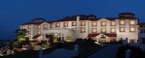 Facade/entrance, Decorative detail, Landmark view, Mountain view