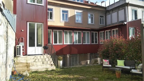 Property building, Garden view