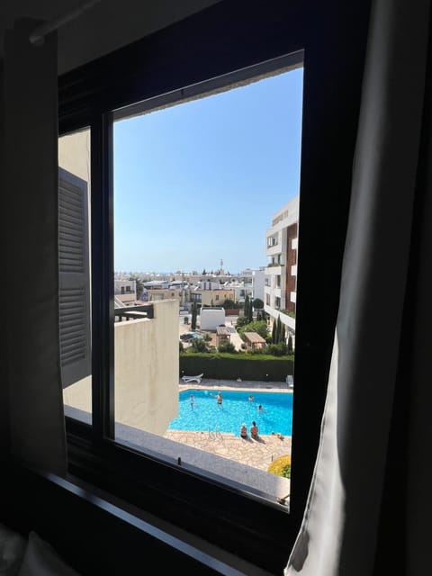 1st Class Location with Sea&Pool View Apartment in Paphos