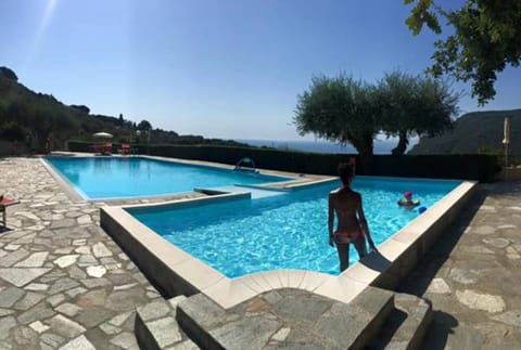 Pool view, Sea view, Swimming pool