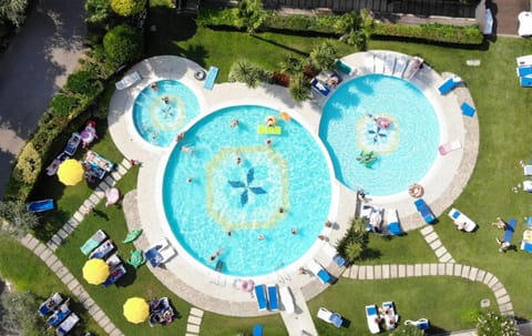 Bird's eye view, Swimming pool