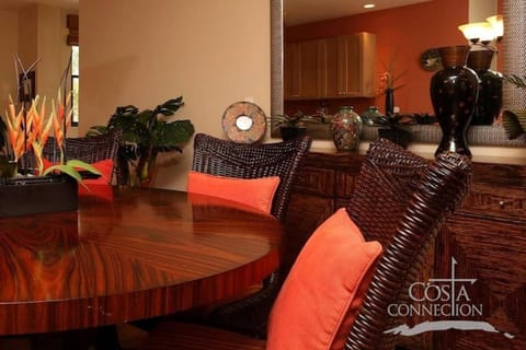 Luxe! Impressively designed 2nd-floor unit in Coco done in red and orange hues Haus in Coco