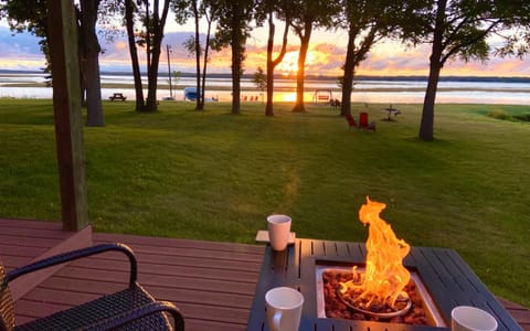 Patio, Lake view, Entertainment