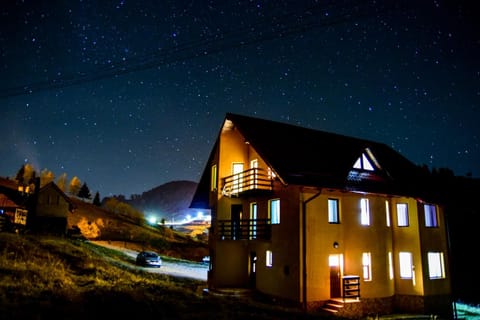 Property building, Night, Natural landscape