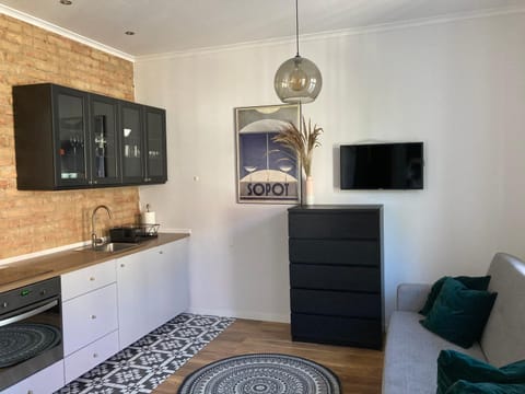 Kitchen or kitchenette, Living room