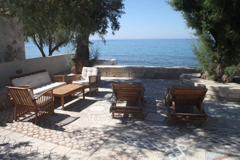 House On The Wave House in Samos, Greece