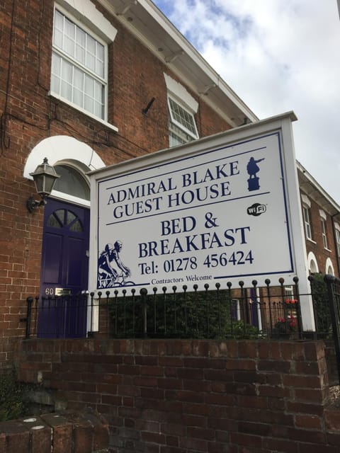 Admiral Blake Guesthouse Bed and Breakfast in Bridgwater