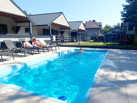 Pool view, Swimming pool, sunbed