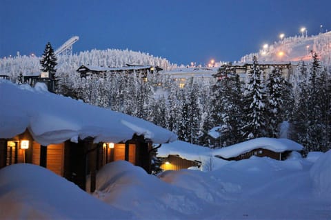 Property building, Neighbourhood, Winter