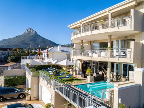 Bird's eye view, Garden, Balcony/Terrace, Seating area, Mountain view, Pool view, Sea view, Swimming pool, Swimming pool