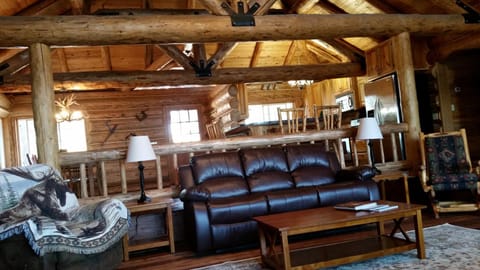 John's Cabin Nature lodge in Flathead Lake