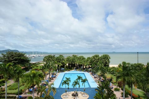 Bird's eye view, Swimming pool