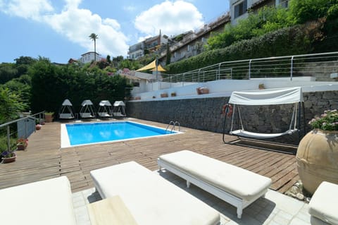 Pool view, Swimming pool, sunbed