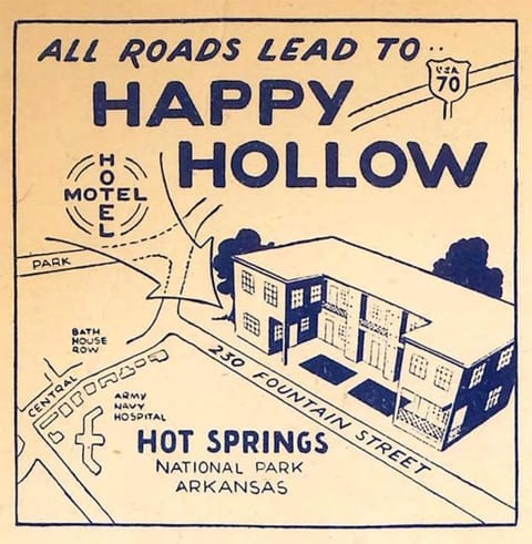 The Happy Hollow Hotel in Hot Springs
