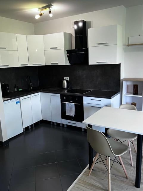 Kitchen or kitchenette, Dining area, oven, stove