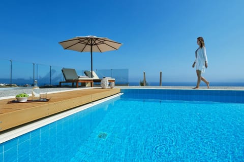 Premium SeaView Villa GG with Private Pool, Sauna and Gym Villa in Crete