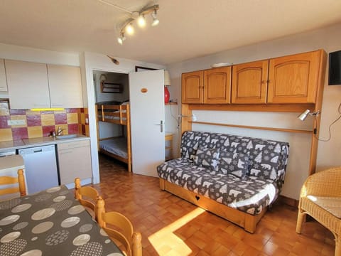 Studio cosy 4 pers avec balcon sud, centre station, animaux admis - Saint-Michel-de-Chaillol - FR-1-393-4 Apartment in Provence-Alpes-Côte d'Azur