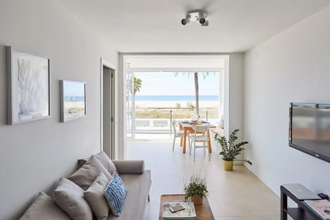 Sunny Beachfront Escape Apartment in Castelldefels