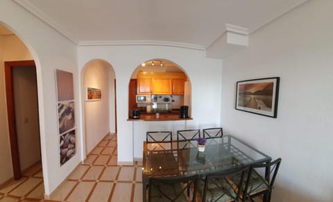 MEDITERRANEAN BEACH APARTMENT 180º SEA & ISLAND VIEWS Apartamento in Santa Pola