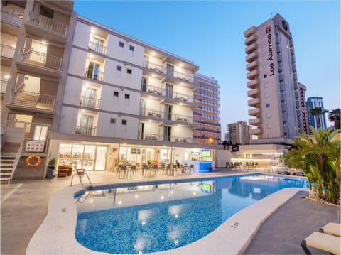 Property building, Pool view, Swimming pool