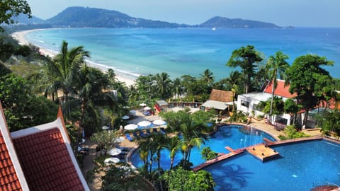 Bird's eye view, Swimming pool