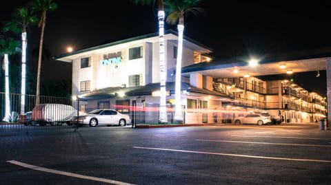 Property building, Night, Location, Parking