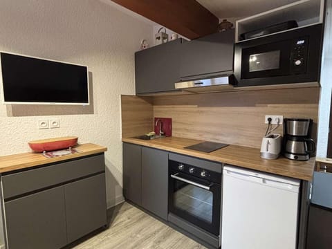 Studio pour 4 pers. au cœur de L'Alpe d'Huez, proche télécentre, animaux acceptés - FR-1-405-103 Appartement in L'Alpe d'Huez